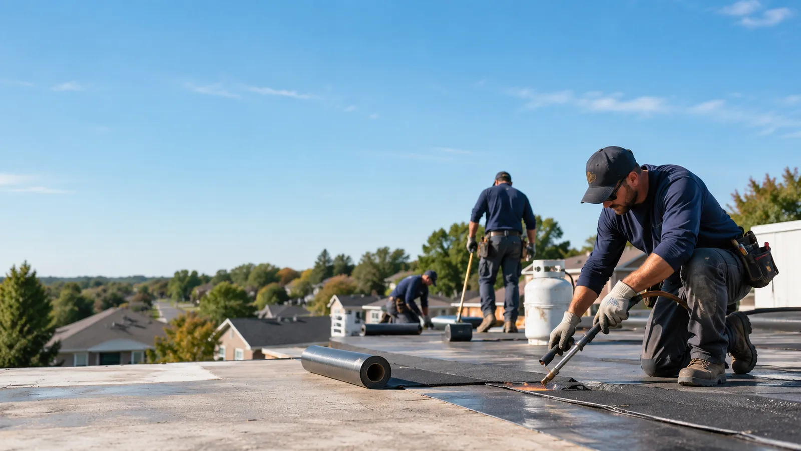 Flat Roof Leak Repair providers in Bryson, TX